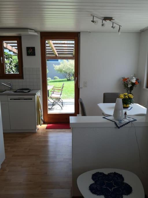 Garten-Wohnung Eschen Exterior foto